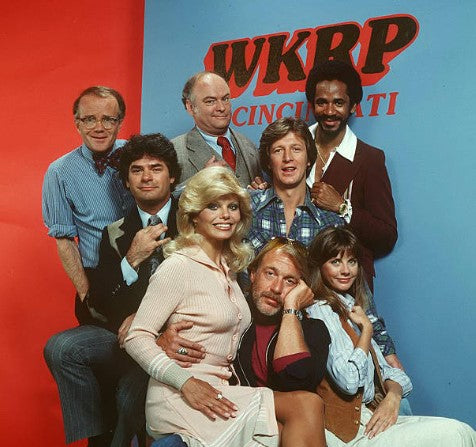 WKRP IN CINCINNATI: THE COMPLETE SERIES (CBS 1978-82) Loni Anderson, Howard Hesseman, Gordon Jump, Gary Sandy, Tim Reid, Richard Sanders, Jan Smithers, Frank Bonner
