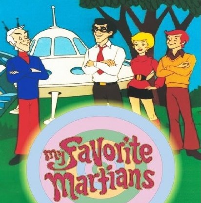 MY FAVORITE MARTIANS - THE COMPLETE CARTOON SERIES (CBS 1973-74) VERY RARE!!! EXCELLENT QUALITY!!! Jonathan Harris, Jane Webb