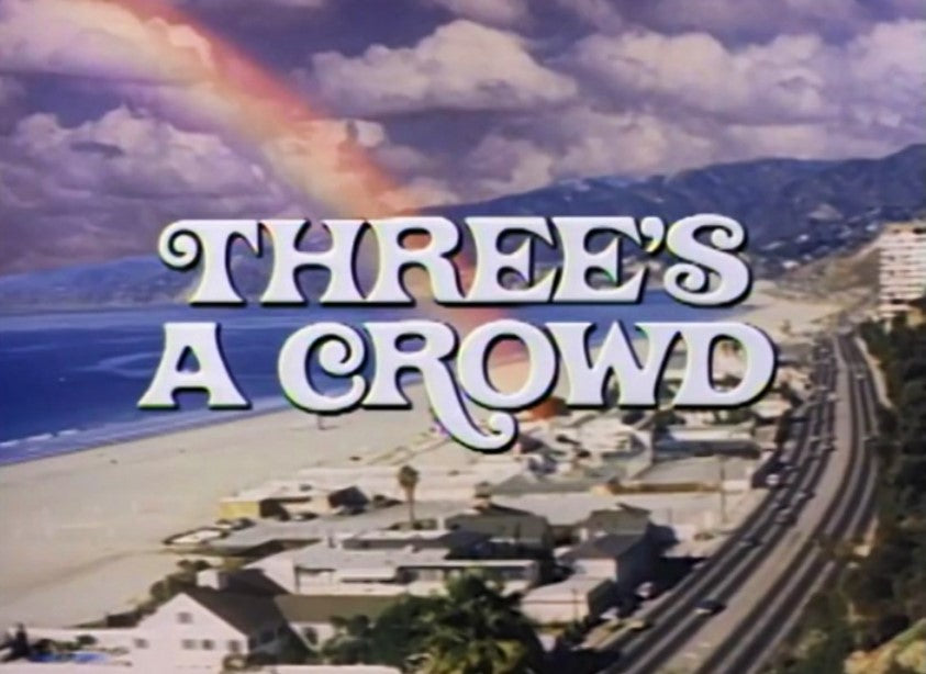 THREE'S A CROWD - THE COMPLETE SERIES (ABC 1984-85) RARE!!! BROADCAST QUALITY!!! John Ritter, Mary Cadorette, Robert Mandan, Jessica Walter, Alan Campbell