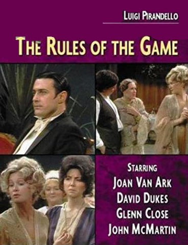 RULES OF THE GAME, THE (PBS 1975) RARE!!! HARD TO FIND!!! Joan Van Ark, David Dukes, John McMartin, Joel Fabiani, Clarence Felder, Peter Friedman, Munson Hicks, Nicholas Hormann, Jeanette Landis, Fred Morsell, Ellen Tovatt, Glenn Close, Charles Kimbrough