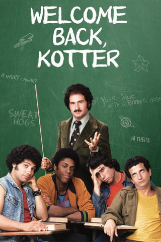 WELCOME BACK, KOTTER - THE COMPLETE SERIES (ABC 1975-1979) Gabe Kaplan, John Travolta, Robert Hegyes, Ron Palillo, Lawrence Hilton-Jacobs, Marcia Strassman, John Sylvester White