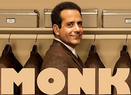MONK - THE COMPLETE SERIES + BONUS MATERIAL (USA 2002-2009) Tony Shalhoub, Bitty Schram, Ted Levine, Jason Gray-Stanford