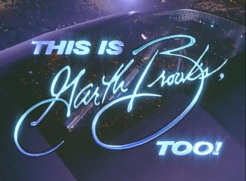 This Is Garth Brooks, Too! – NBC special aired 5/6/94. Filmed at the Dallas Stadiun in June of 1993, the concert featured 13 songs. The DVD is available from RewatchClassicTV.com.