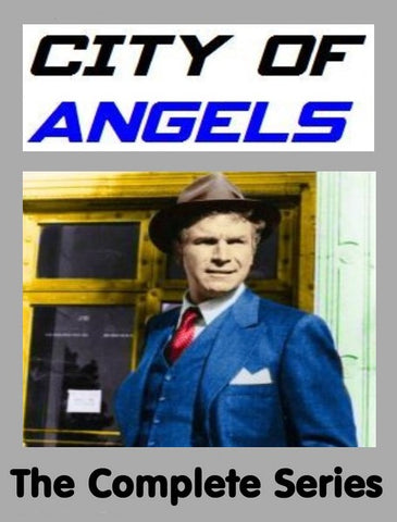 CITY OF ANGELS - THE COMPLETE SERIES (NBC 1976) RARE!!! HARD TO FIND!!! Wayne Rogers, Philip Sterling, Clifton James, Elaine Joyce