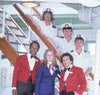 William Bassett, Ted Hamilton, Sandy Helberg, Terry O'Mara, Joseph R. Sicari, and Teddy Wilson in The Love Boat (1976). To purchase a DVD of this film visit RewatchClassicTV.com