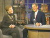 Mary Tyler Moore surprises David Letterman on the CBS primetime special "The Late Show with David Letterman Video Special 2". It aired February 19, 1996 and is available on DVD from RewatchClassicTV.com.