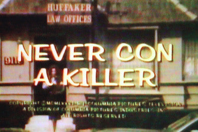 NEVER CON A KILLER (ABC-TVM 5/13/77) - Rewatch Classic TV - 2