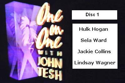 ONE ON ONE WITH JOHN TESH - DISC 1 (1991-92 NBC Daytime) (Hulk Hogan/Sela Ward/Jackie Collins/Lindsay Wagner) - Rewatch Classic TV - 1