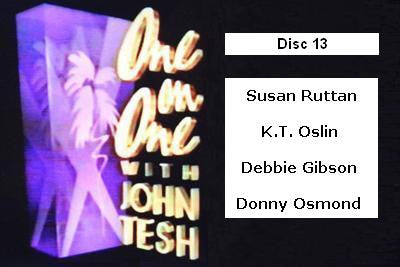 ONE ON ONE WITH JOHN TESH - DISC 13 (1991-92 NBC Daytime) - Rewatch Classic TV - 1