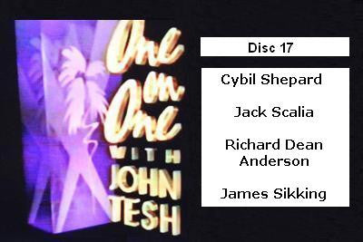 ONE ON ONE WITH JOHN TESH - DISC 17 (1991-92 NBC Daytime) - Rewatch Classic TV - 1