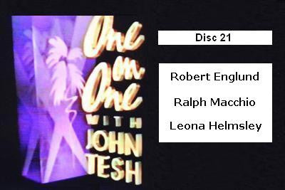 ONE ON ONE WITH JOHN TESH - DISC 21 (1991-92 NBC Daytime) - Rewatch Classic TV - 1