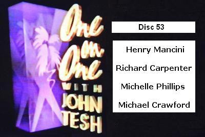 ONE ON ONE WITH JOHN TESH - DISC 53 (1991-92 NBC Daytime) - Rewatch Classic TV - 1