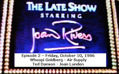 LATE SHOW STARRING JOAN RIVERS - EPISODE 2 (FOX 10/10/86) - Rewatch Classic TV
