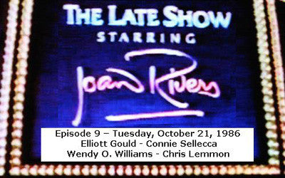 LATE SHOW STARRING JOAN RIVERS - EPISODE 9 (FOX 10/21/86) - Rewatch Classic TV