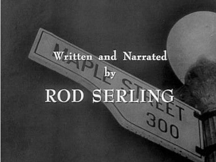 THE TWILIGHT ZONE. Opening credits from 