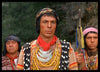 Actor Leonard Nimoy in the episode "Seminole Territory" from the TV western "Daniel Boone" - 1966